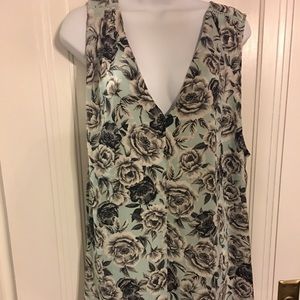 Torrid mint black and white tunic